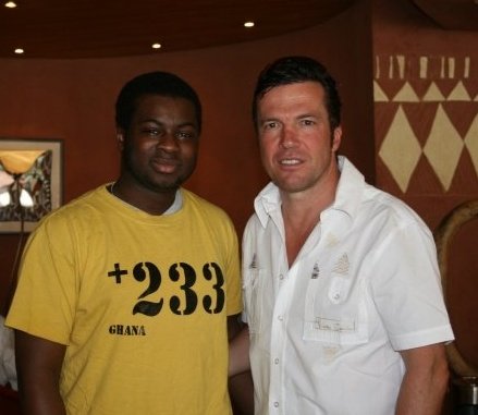 Lothar Matthäus in Ghana